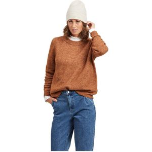 Object Nete Trui Met Lange Mouwen Bruin Vrouw