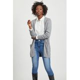 Vila - Vest - Grijs - Knitwear - Regular Fit