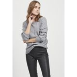 Vila - Ril Trui - Gebreide Top - Zwart - 50% Viscose 27% Nylon 23% Polyester