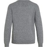 Vila - Ril Trui - Gebreide Top - Zwart - 50% Viscose 27% Nylon 23% Polyester