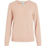 VILA - VIRIL O-NECK KNIT TOP - NOOS - Dames - Gebreide truien