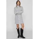 Vila Virolfie ls tie belt knit dress - licht