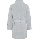 VILA Gebreide jurk  grijs gemêleerd