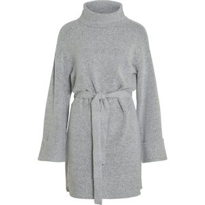 Vila - Virolfie - Korte Damesjurk - Lichtgrijs