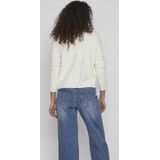 Vila Vest Viril Short Knit Cardigan-noos 14060800 White Alyssum Dames