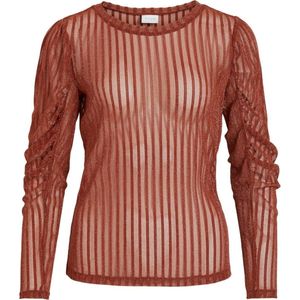 Blue Seven heren trui oranje/roest/grijs - maat L