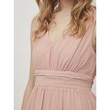 Vila - VIMILINA - Lange Jurk - Misty Rose - Avondjurk