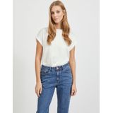 Vila Viellette s s Satin Top Su - Noos Dames Top