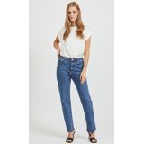 Vila Viellette s s Satin Top Su - Noos Dames Top