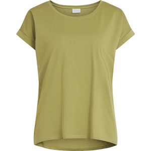 VILA - VIDREAMERS PURE T-SHIRT-SU-NOOS - Dames T-shirt - Zwart - Katoen