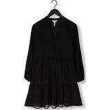 Jurk Mila - Effen - Gerecycled Materiaal - Uitgesneden Hals - Lange Mouw