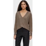 Object - Thess - Gebreide Trui - V-hals - Dames