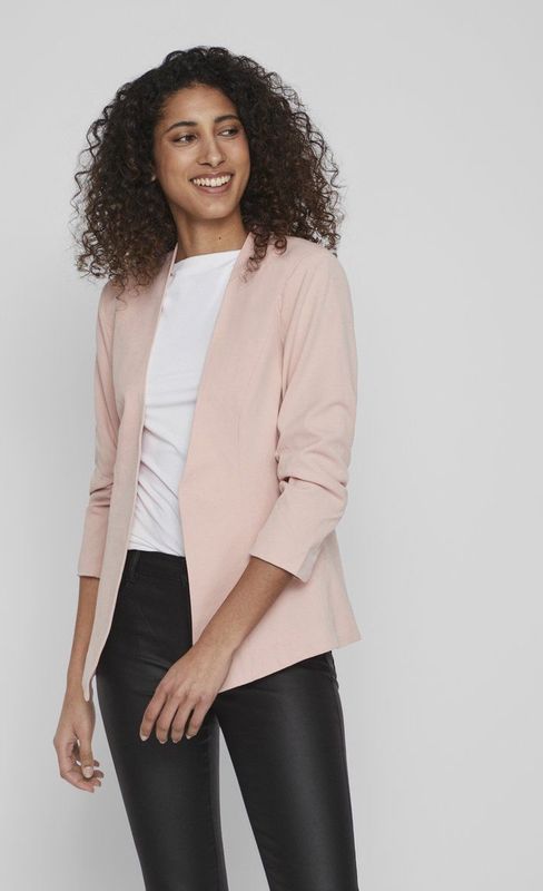 VILA - Viher New - Blazer - Misty Rose - Gerecycled Polyester