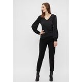 OBJECT - OBJANNIE V-Neck Top - Dames Top - Groen - Jersey