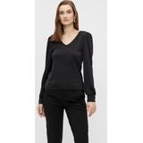 OBJECT - OBJANNIE V-Neck Top - Dames Top - Groen - Jersey