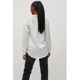VILA Blouse VIELLETTE van Gerecycled Polyester Wit
