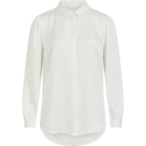 VILA Blouse VIELLETTE van Gerecycled Polyester Wit
