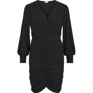 Vila Jurk Vipartina Dress Noos 14066145 Black Dames