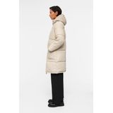 OBJECT - OBJZHANNA Long Jacket - Dames Jas - Silver Gray