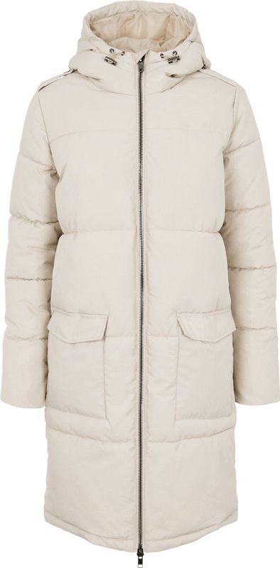 OBJECT - OBJZHANNA Long Jacket - Dames Jas - Silver Gray