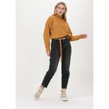 Object - Mom Jeans - Donkergrijs - Denim
