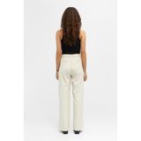 Object Objlisa Wide Pant Broeken Dames Zand