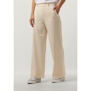 Object Objlisa Wide Pant Broeken Dames Zand