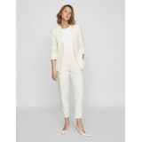 Vila - VIHER NEW Blazer - Kleur: Birch - Materiaal: 63% Polyester, 33% Viscose, 4% Elastaan