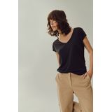 Vila - 14074847 - Vimodala v-Neck s s Top Su - Noos