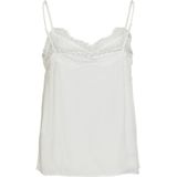 Vila - Cava New Lace - Mouwloos T-shirt - Wit - Singlet