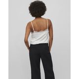 Vila - Cava New Lace - Mouwloos T-shirt - Wit - Singlet