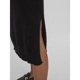 Vila - Ril - Gebreide Jurk - Lange Mouwen - Midi-lengte