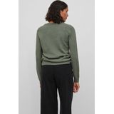 Vila - Ril - Gebreide Top - O-hals - Lange Mouwen - Normale Pasvorm