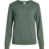 Vila - Ril - Gebreide Top - O-hals - Lange Mouwen - Normale Pasvorm