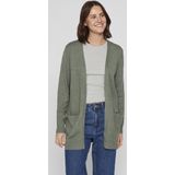 Vila - Viril - Cardigan - Open Gebreid Vest - Lange Mouwen