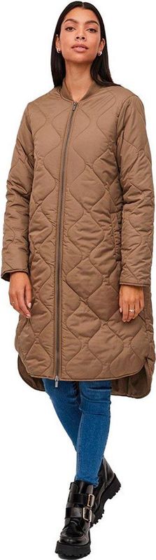 Gestikte Jas - Kraag - Ritssluiting - Zijzakken