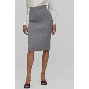 VILA Rok 'Viril'  grijs gemêleerd