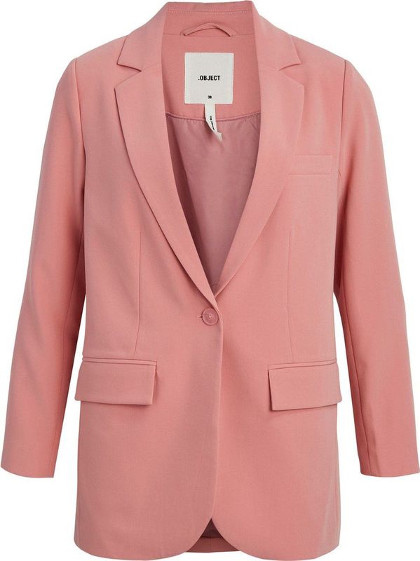Object - Objsigrid - Blazer - Lichtroze - 50% Gerecycled Polyester