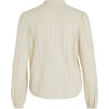 Vila Blouse Vichikka Lace - Birch - Kanten Stof - Regular Fit
