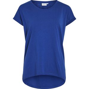 Dames T-shirt - Mazarine Blue - Ronde Hals - Zonder Sluiting