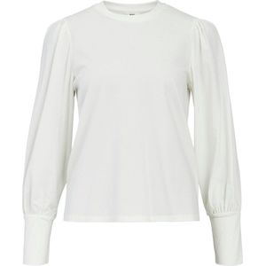 Object Objcaroline L s Top Noos Tops T-shirts Dames - Shirt - Wit