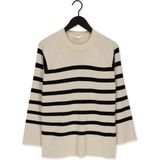 OBJECT - Trui - Crème / Zwart - ESTER