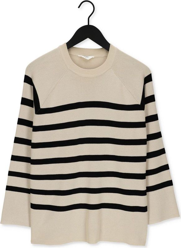 OBJECT - Trui - Crème / Zwart - ESTER