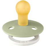 BiBS - Colour Pacifier Glow in the Dark - Stage 2 Fopspeen - 6+ maanden - 2 stuks - Sage Glow / Cloud Glow