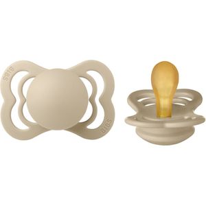BIBS Schnuller Größe 1 Vanilla Supreme Latex