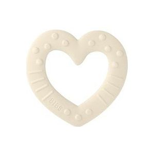 BIBS® Baby Bitie bijtring Heart vanaf 3 maanden Ivory