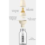 BIBS - Babyfles Glas - Ivory - 225ml - Glas