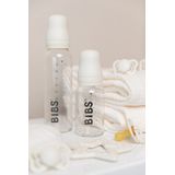 BIBS - Babyfles Glas - Ivory - 225ml - Glas