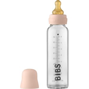Bibs Glazen Babyfles Complete Set Blush 225 ml