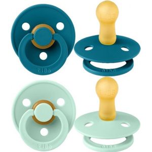 Bibs 1 Fopspeen Duo Mint/forest Lake 2